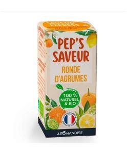 Cristaux d'Huiles Essentielles - Ronde d'Agrumes BIO, 10 g